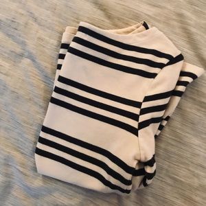Black & White Striped Top